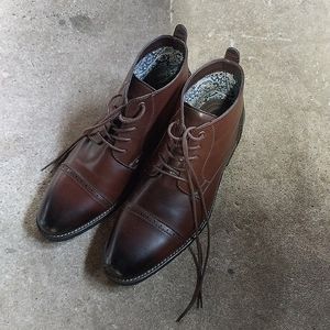 Bruno Marc Mens Brown Dress Boot Size 8.5